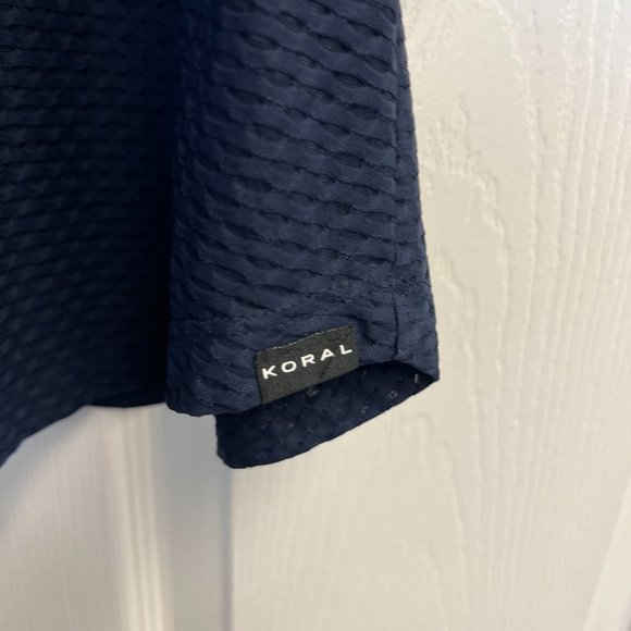 NWT Koral Aerate Netz Tank in Midnight Blue- Size: XS - Picture 5 of 7